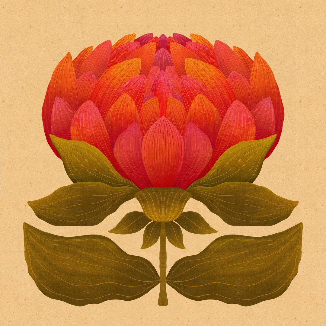Desi Art Print