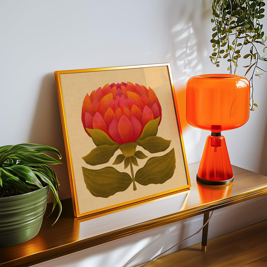 Desi Art Print