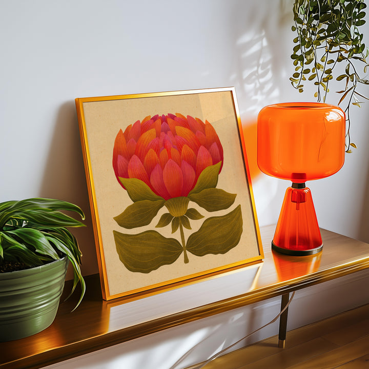 Desi Art Print