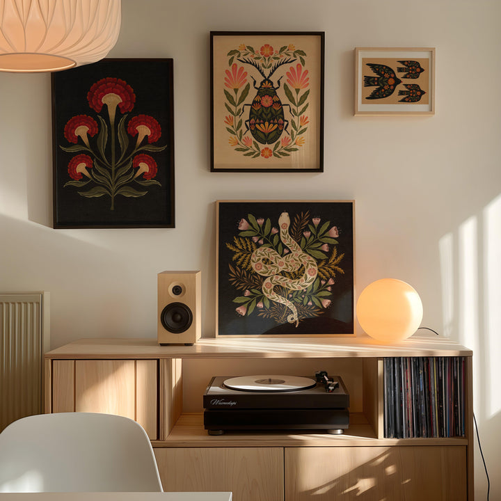 Zwielichtschlange Kunstdruck