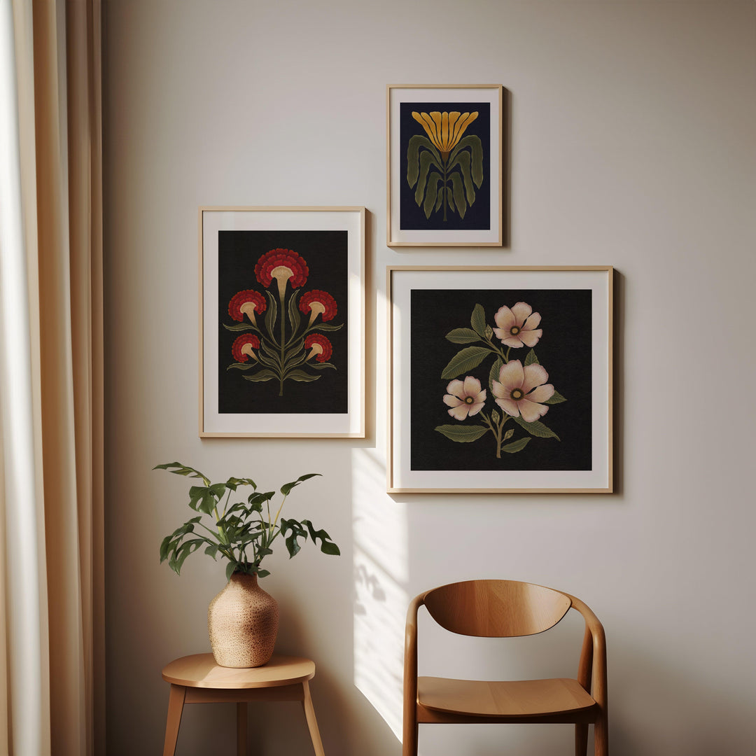 Magnolienblüten Kunstdruck