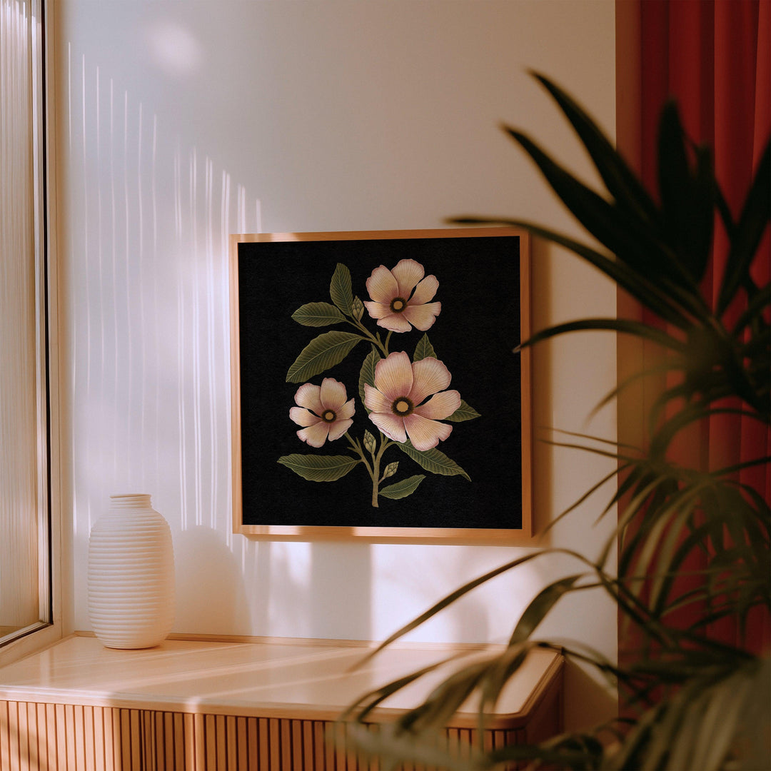 Magnolienblüten Kunstdruck