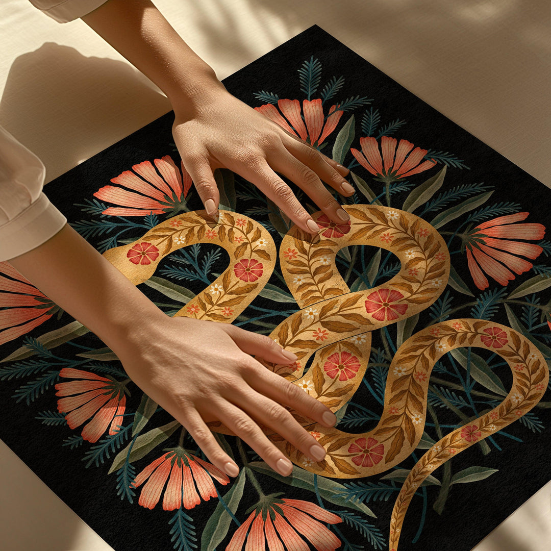 Ophidian Folklore Kunstdruck