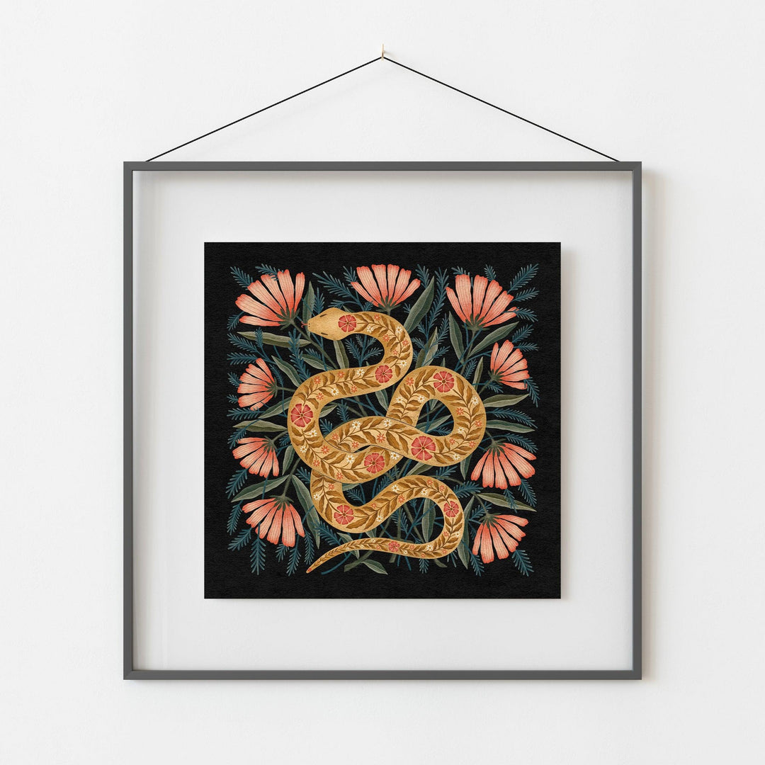 Ophidian Folklore Kunstdruck
