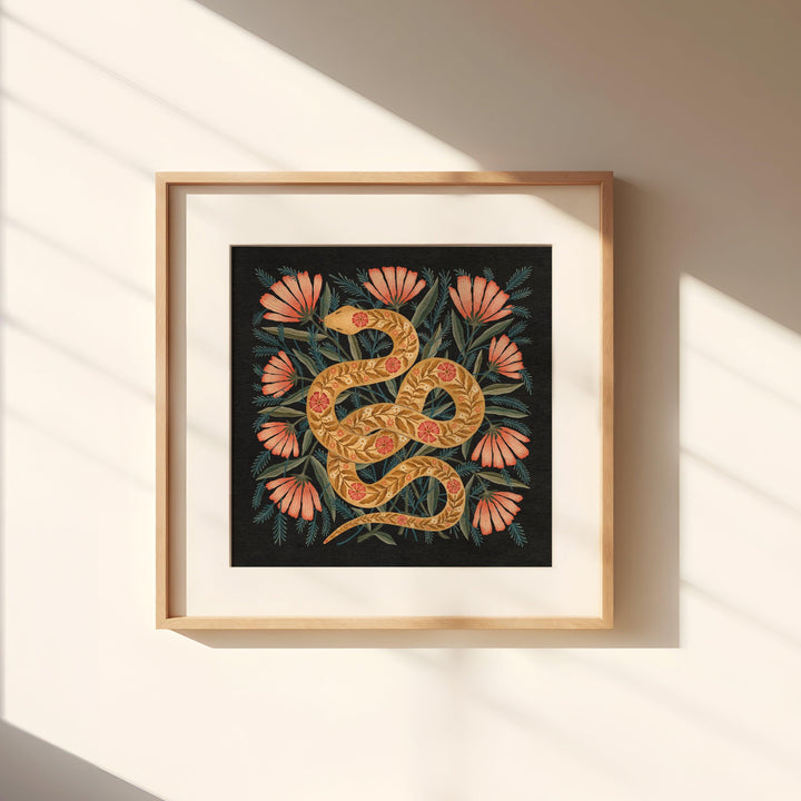 Ophidian Folklore Kunstdruck