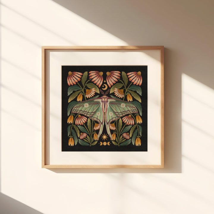 Spanische Mondmotte Kunstdruck