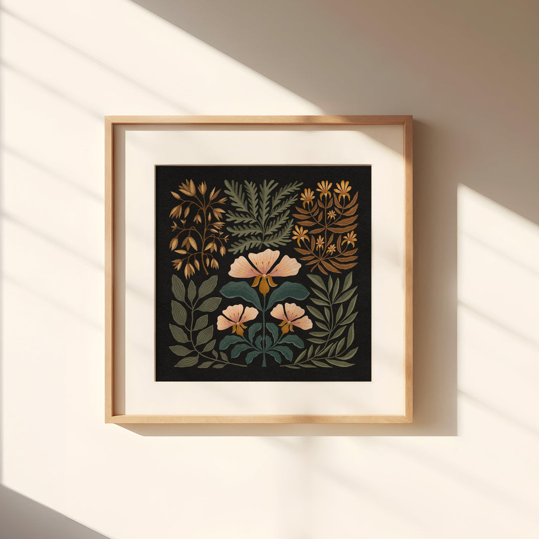 Botanischer Kunstdruck „Twilight“