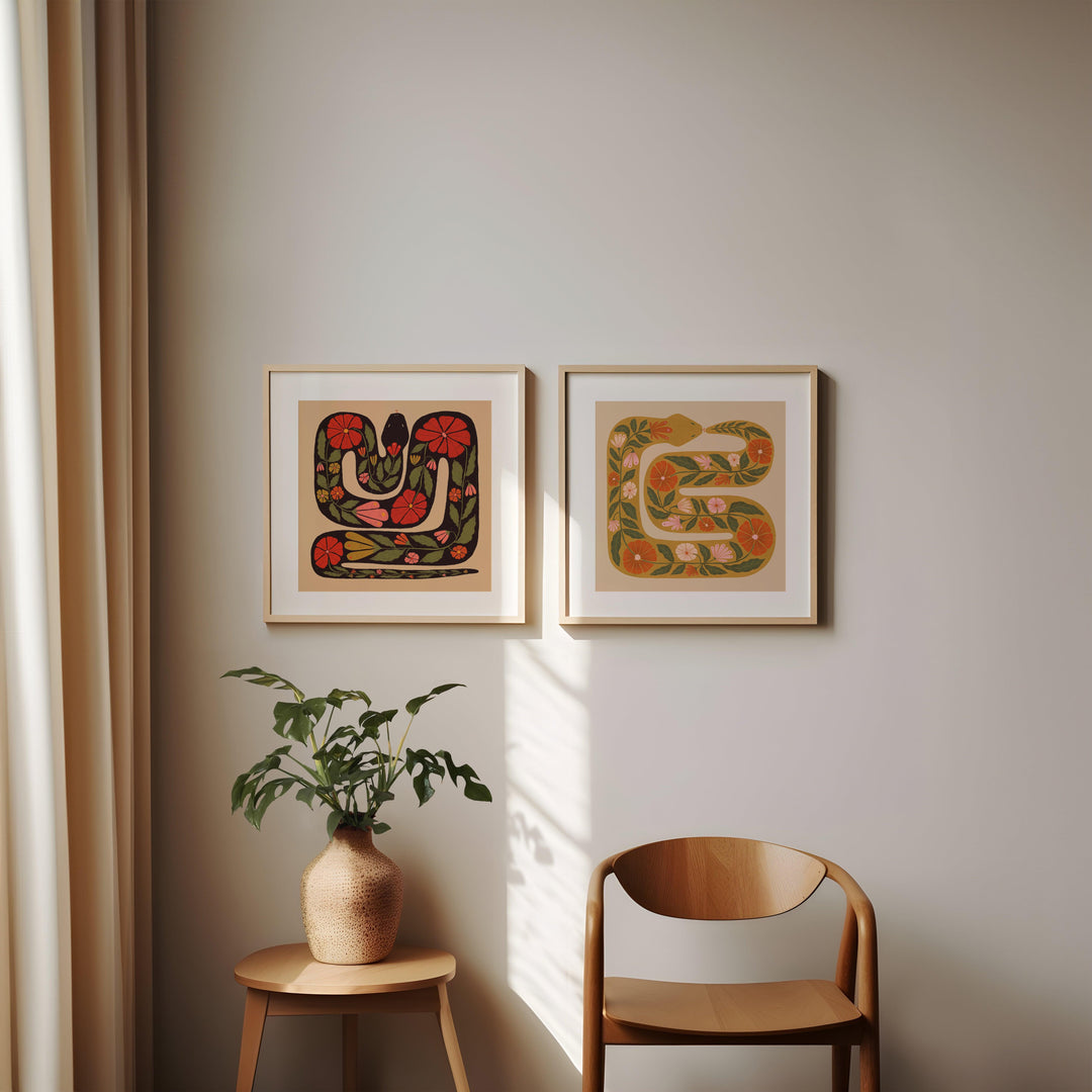 Yakima Valley Schlange Kunstdruck