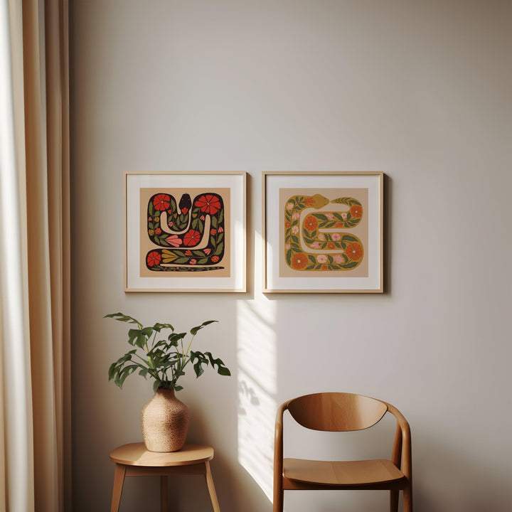 Yakima Valley Schlange Kunstdruck