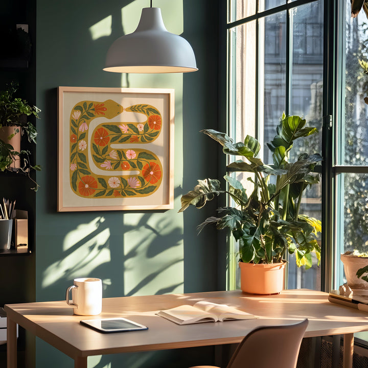 Yakima Valley Schlange Kunstdruck