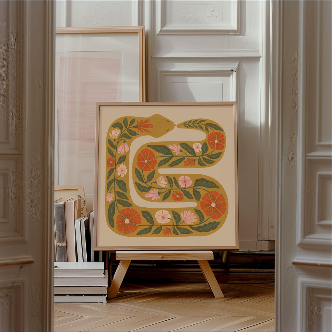 Yakima Valley Schlange Kunstdruck