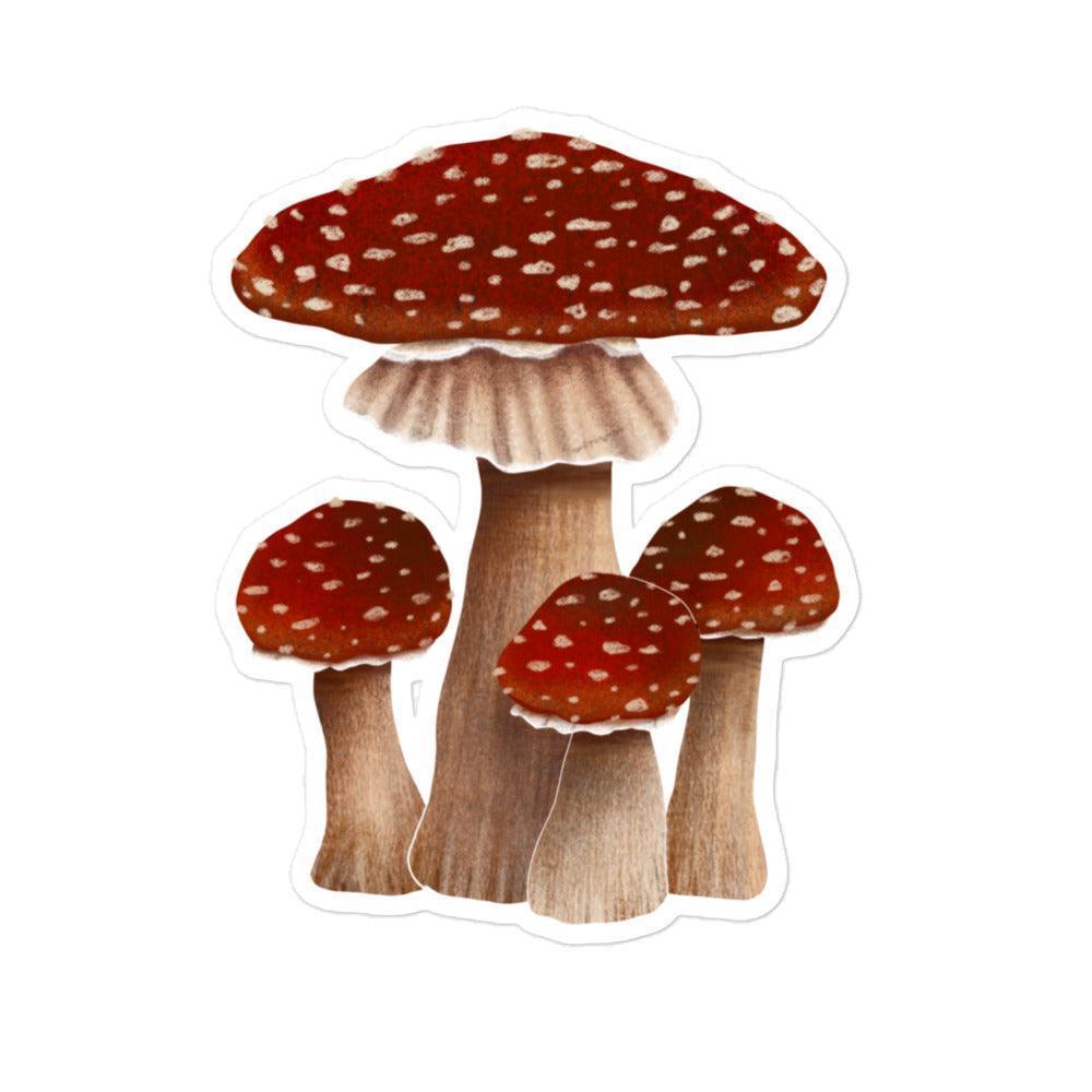 Amanita Muscaria Vinyl Sticker - High West Wild
