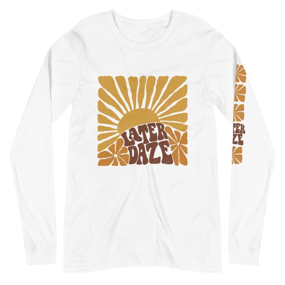 Later Daze Long Sleeve Unisex Tee - High West Wild