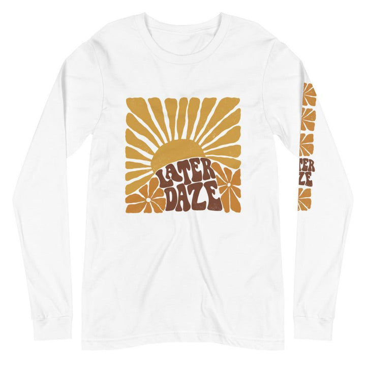 Later Daze Long Sleeve Unisex Tee - High West Wild