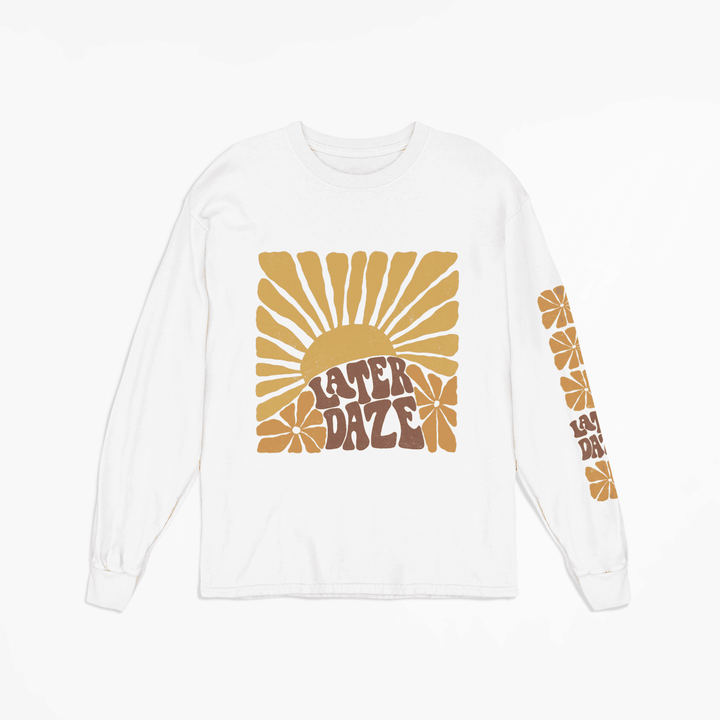 Later Daze Long Sleeve Unisex Tee - High West Wild