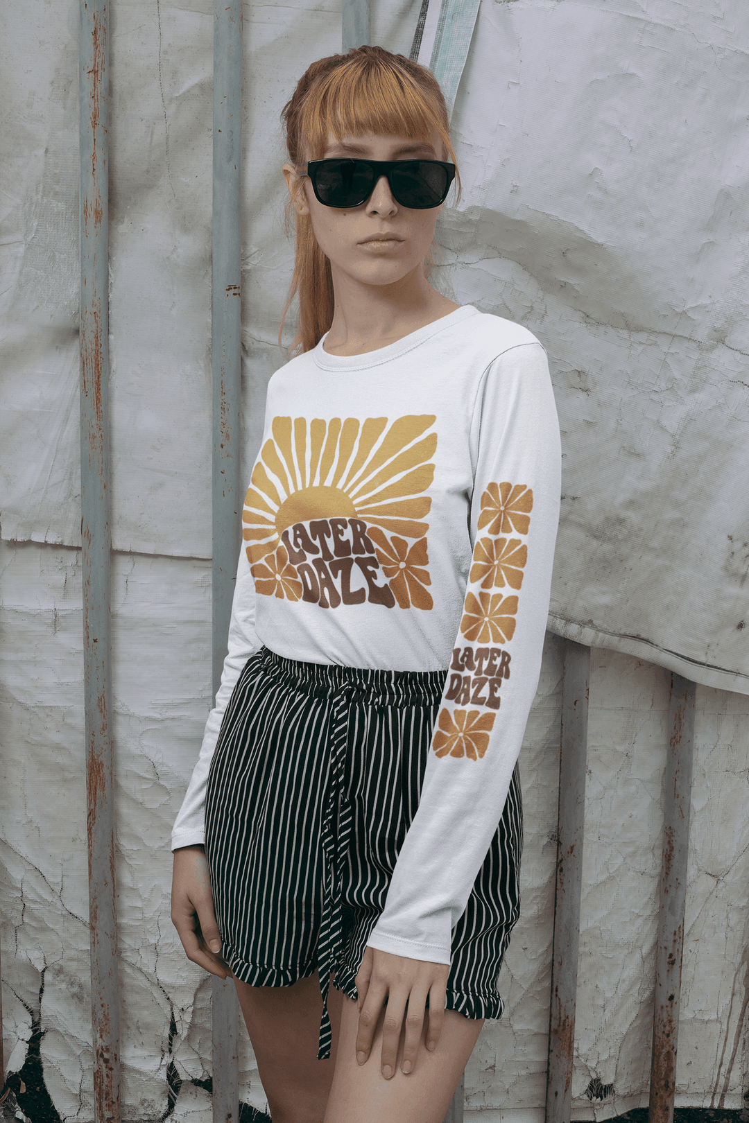 Later Daze Long Sleeve Unisex Tee - High West Wild