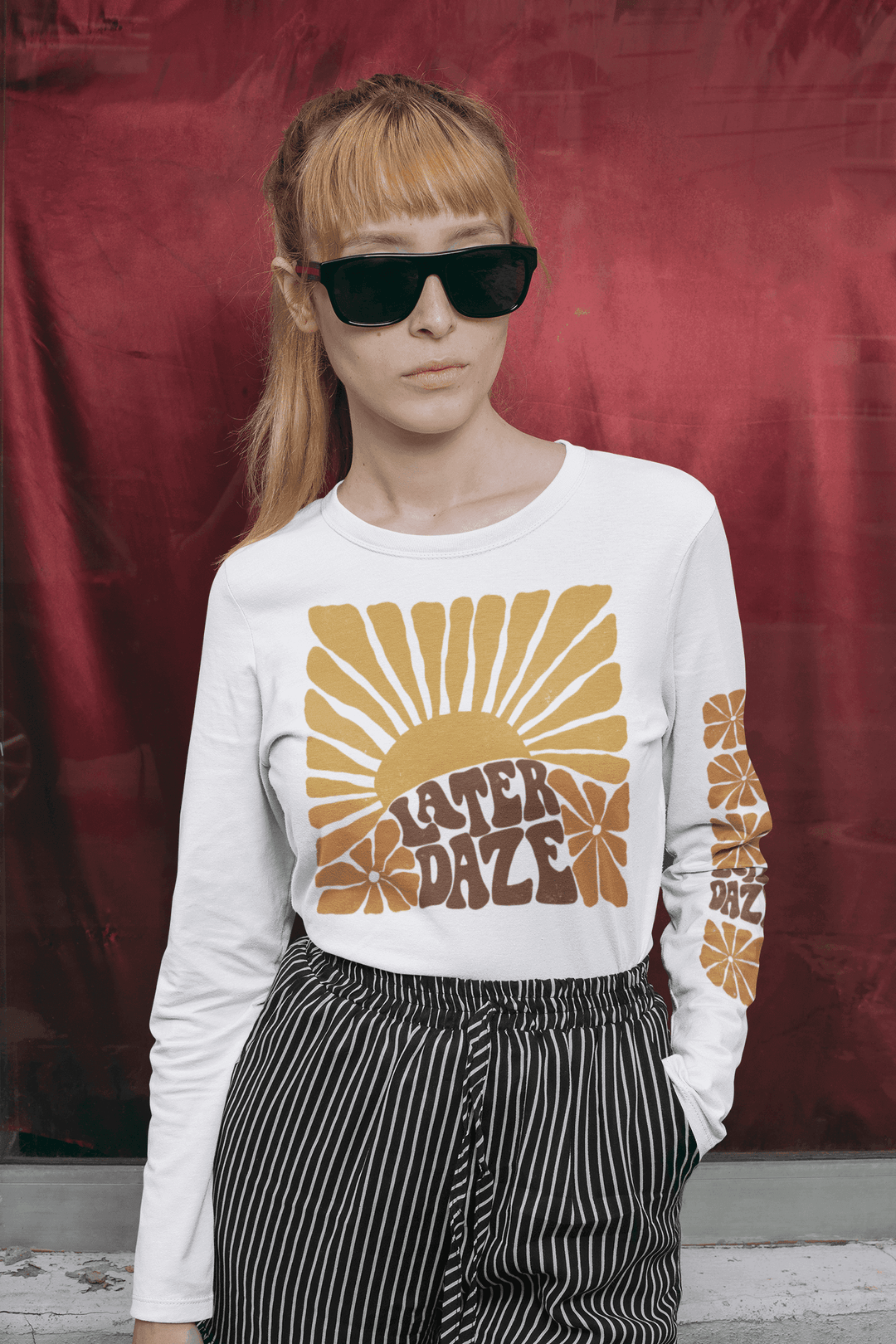 Later Daze Long Sleeve Unisex Tee - High West Wild