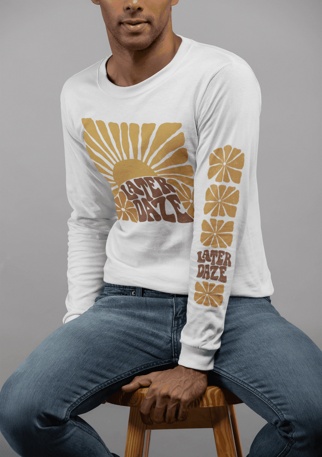 Later Daze Long Sleeve Unisex Tee - High West Wild