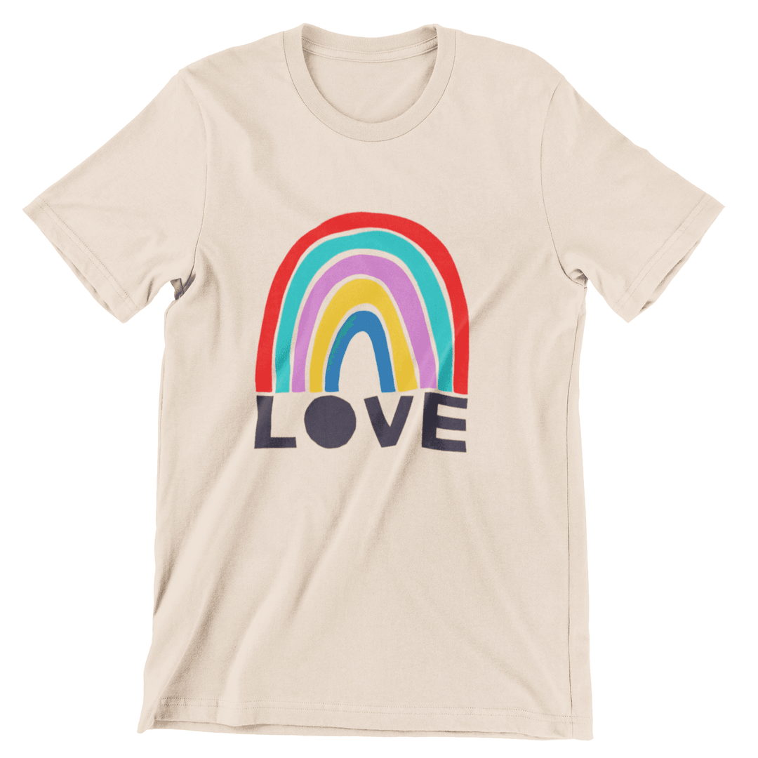 LOVE Rainbow Unisex Tee - High West Wild