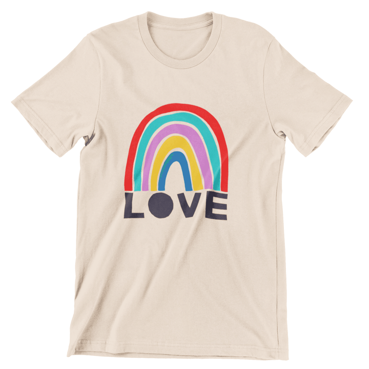 LOVE Rainbow Unisex Tee - High West Wild