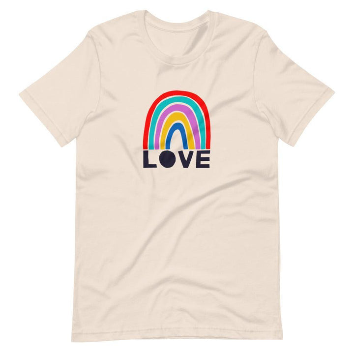 LOVE Rainbow Unisex Tee - High West Wild