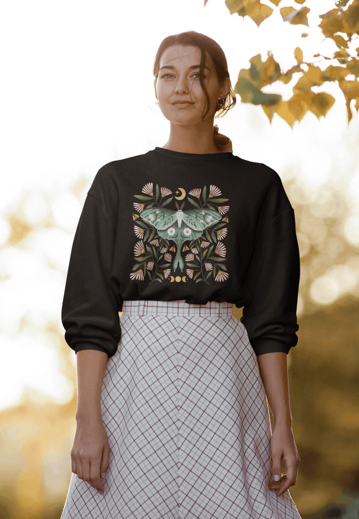Luna Moth Unisex Sweatshirt - High West Wild