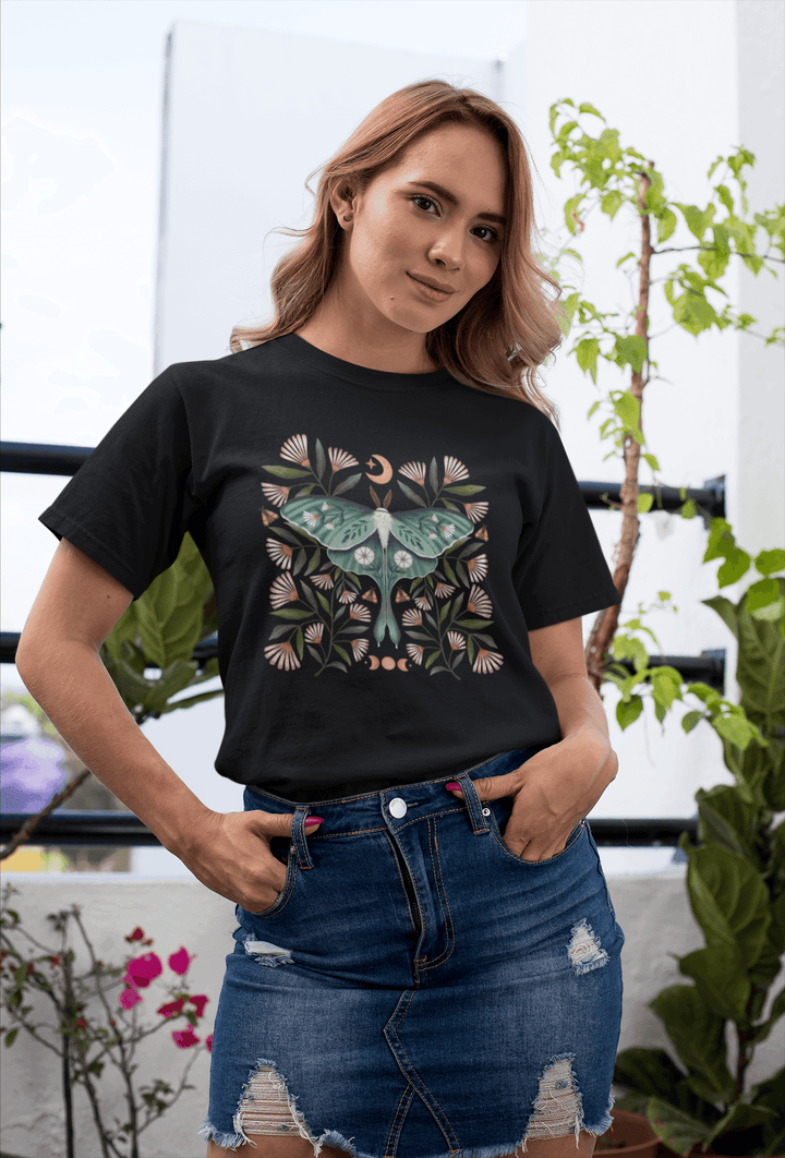 Luna Moth Unisex Tee - High West Wild