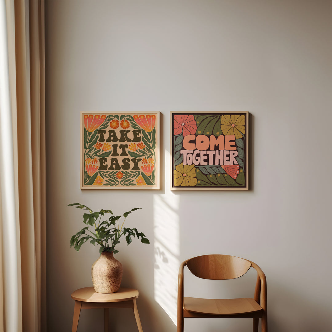 Take it Easy Art Print