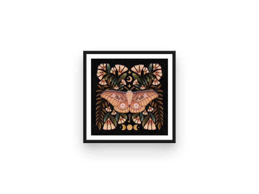 Emperor Gum Moth Art Print - High West Wild
