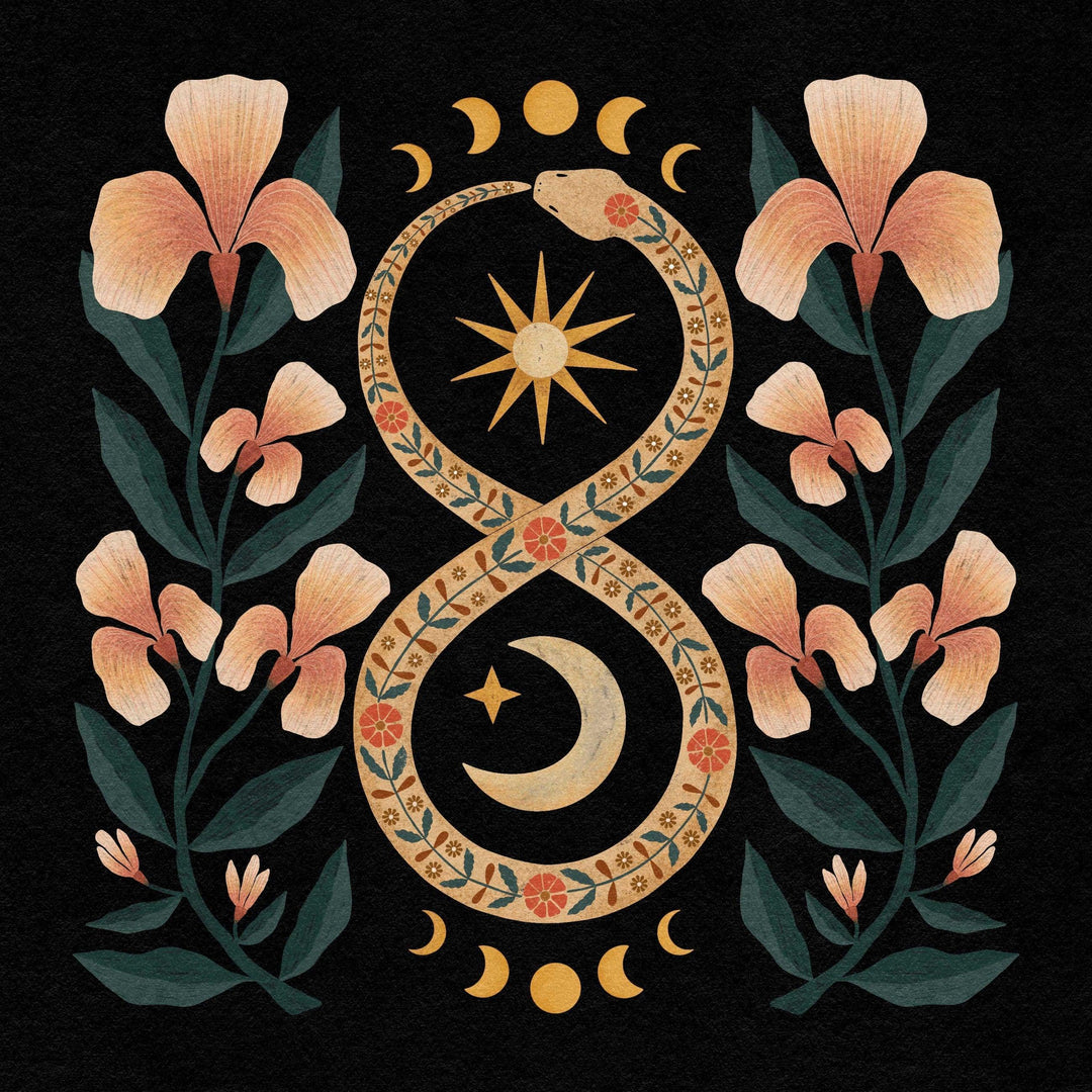 Evening Ouroboros Art Print - High West Wild