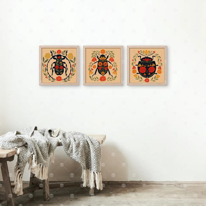 Jewel Beetle Art Print - High West Wild
