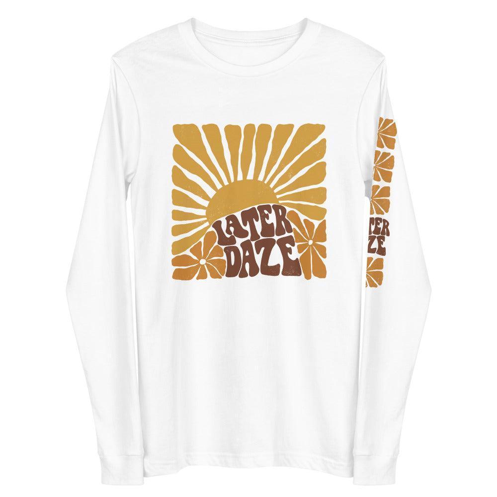 Later Daze Long Sleeve Unisex Tee - High West Wild