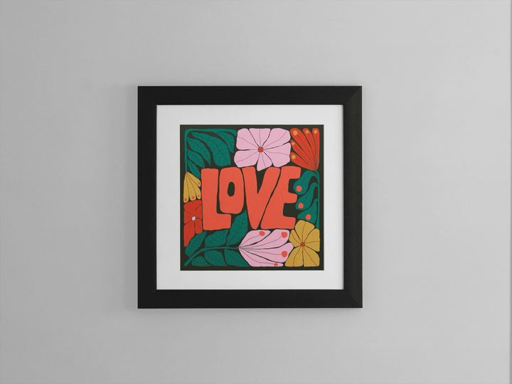 Love Art Print - High West Wild