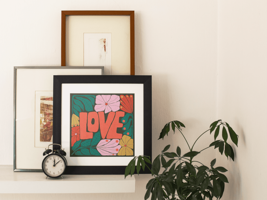 Love Art Print - High West Wild