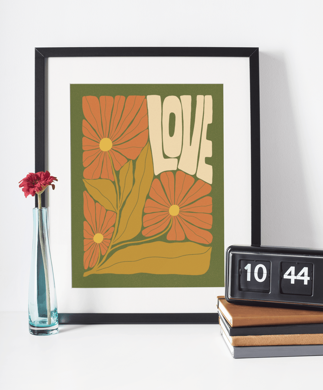 Love Flower Art Print - High West Wild