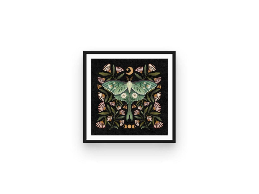 Luna Moth Art Print - High West Wild