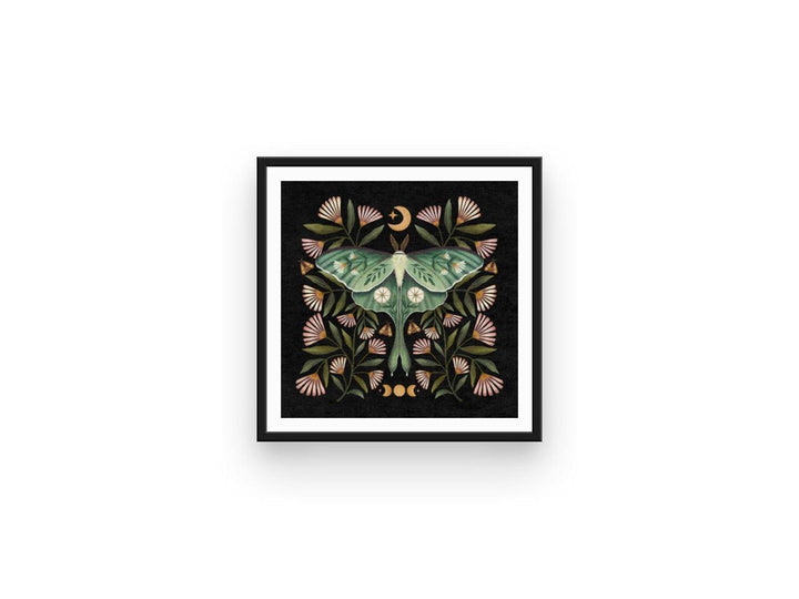 Luna Moth Art Print - High West Wild