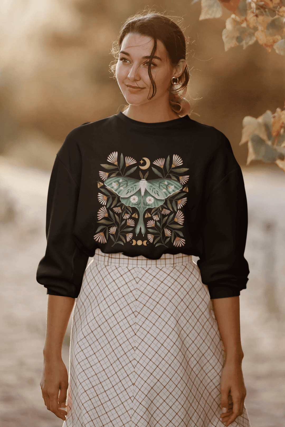 Luna Moth Unisex Sweatshirt - High West Wild