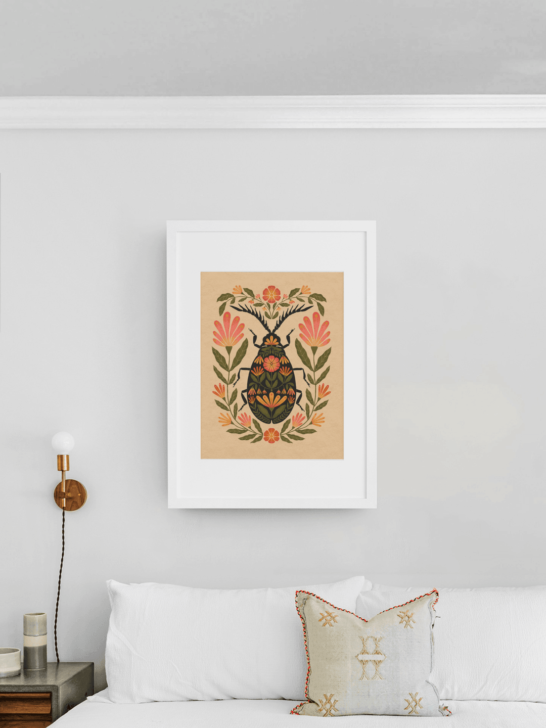 Net-Wing Beetle Art Print - High West Wild