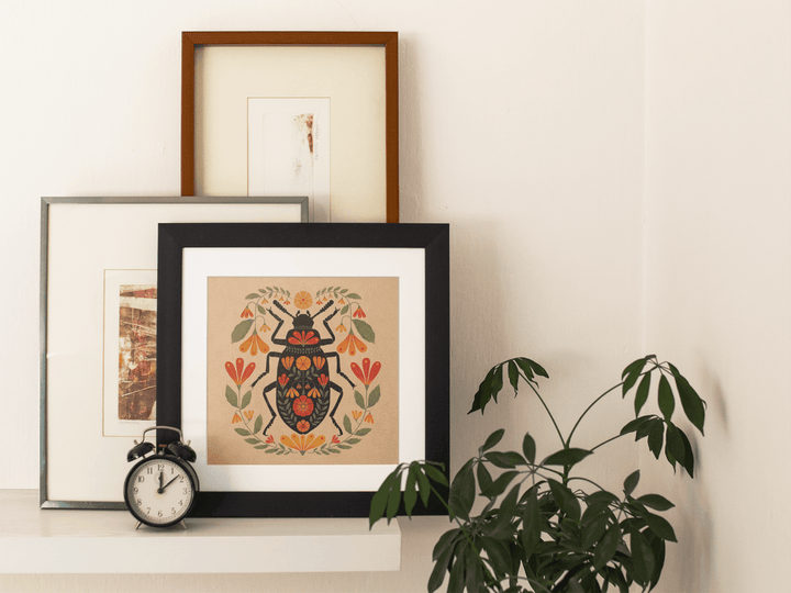 Tree Beetle Art Print - High West Wild